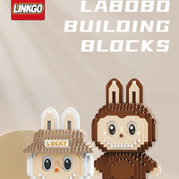 LinkGo Labubu Micro Building Blocks