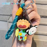 Genuine Shinchan Premium Glossy Keychains