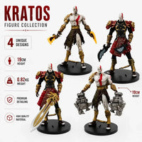 GoW Kratos Spartan Warrior Action Figures (19 cm)