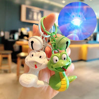 Shadow Slither LED Snake Keychain