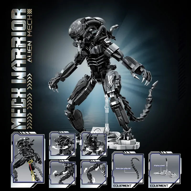 Mythic Mech Warrior Assembly Series Building Blocks