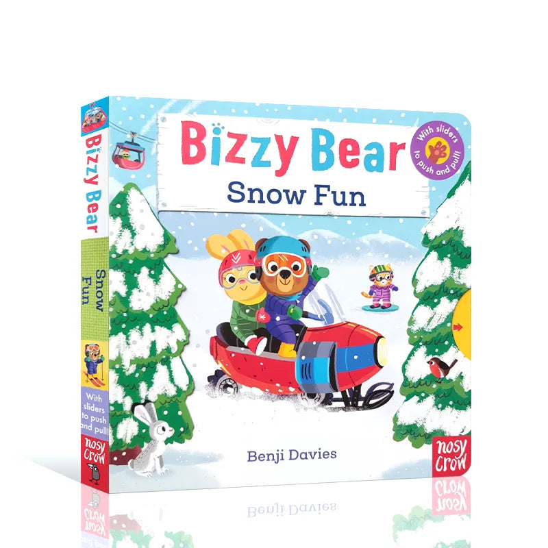 Bizzy Bear Interactive Push-Pull Board Book Collection
