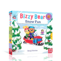 Bizzy Bear Interactive Push-Pull Board Book Collection