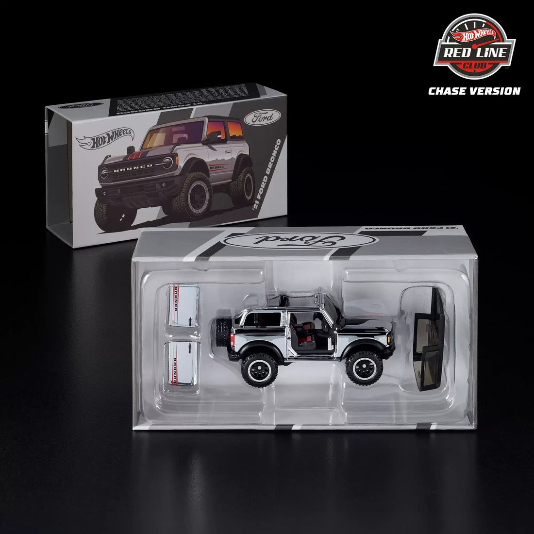 Hot Wheels RLC '21 Ford Bronco Chase Edition Die-Cast