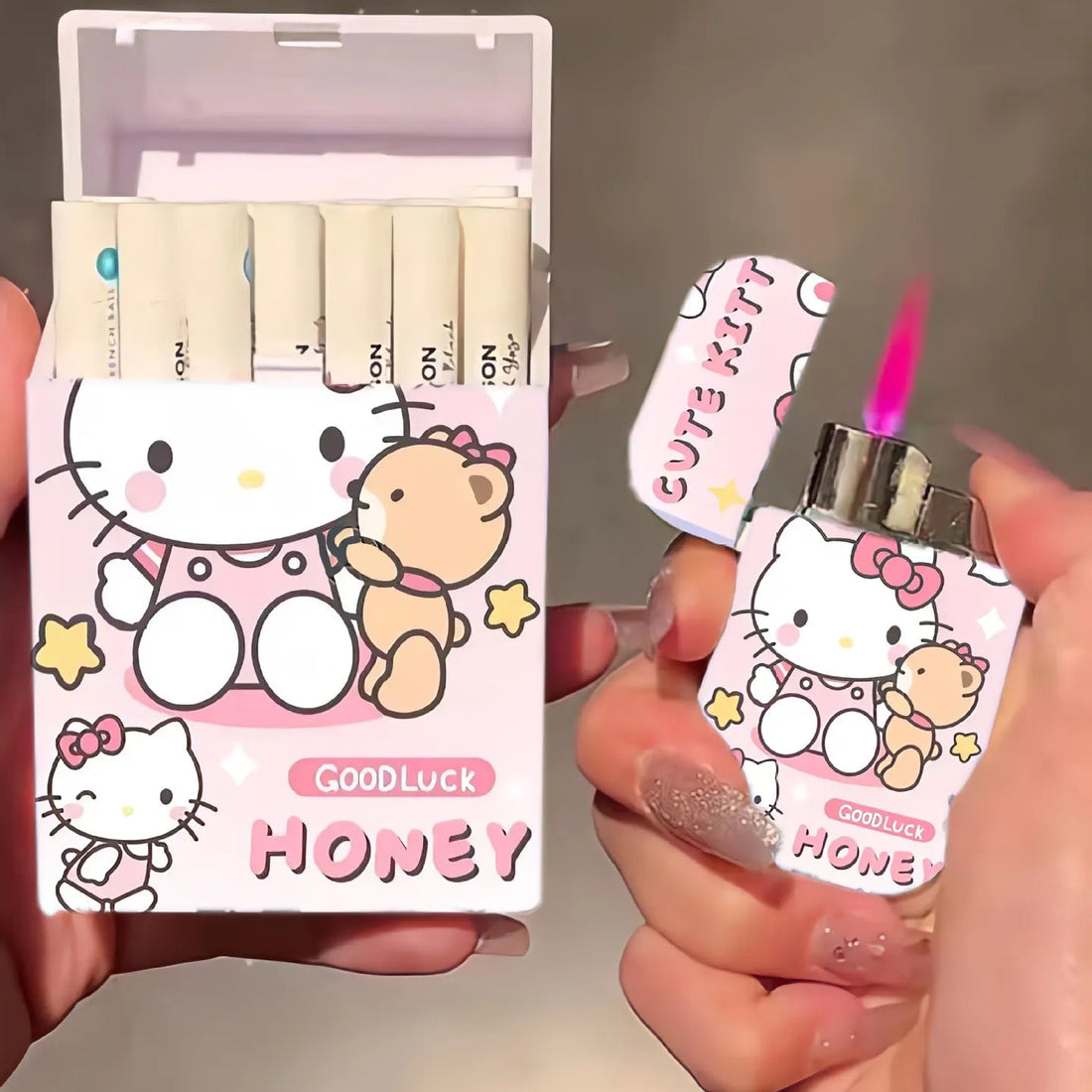 Sassy Hello KT Cigarette Lighter