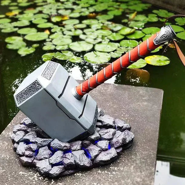 Mjolnir Movie Replica with LED Base