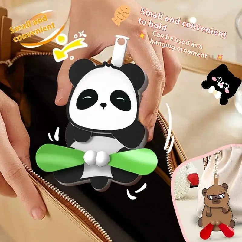 Scratchy Critters Breezy Buddy Keychain