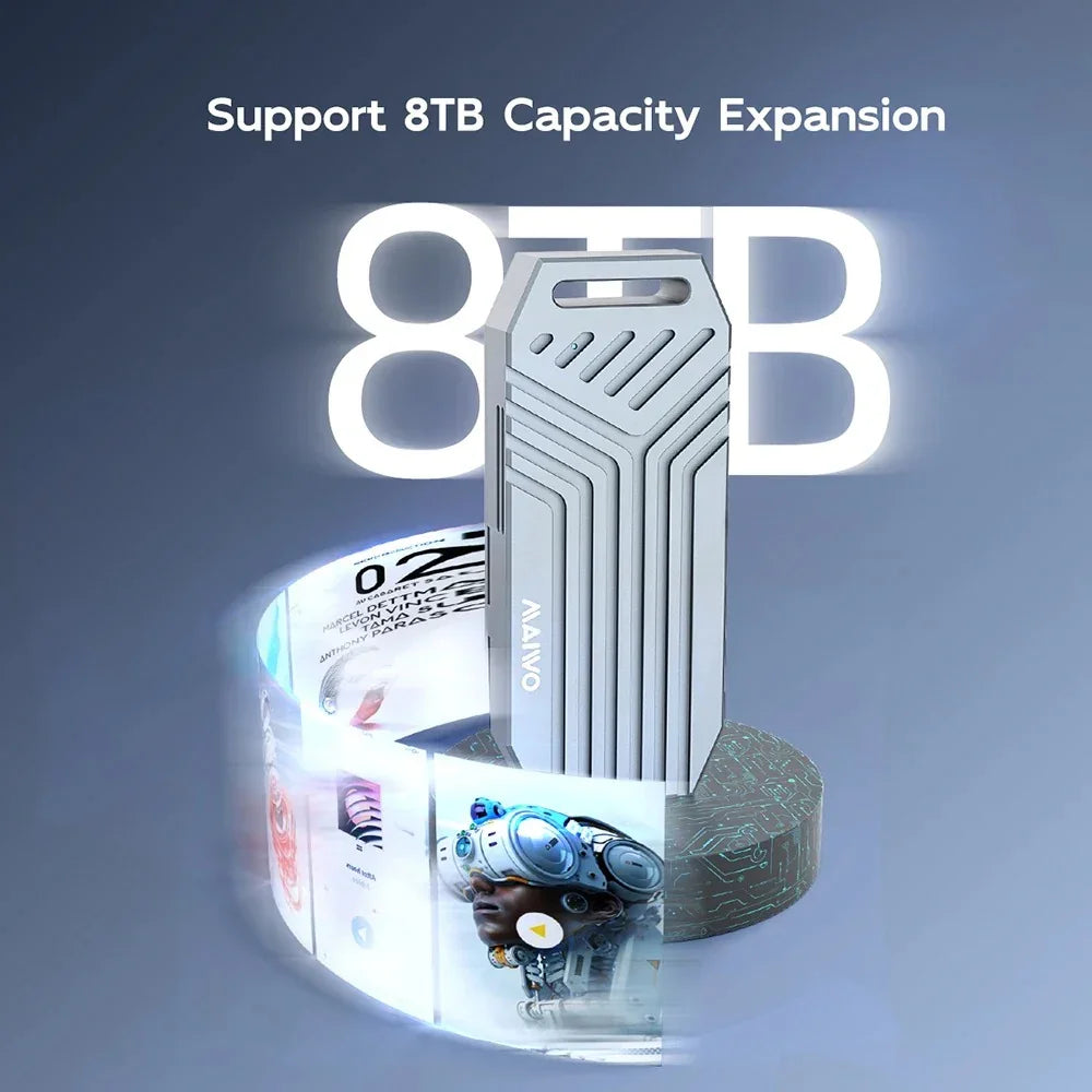 MAIWO 40Gbps USB 4 M.2 NVMe SSD Enclosure