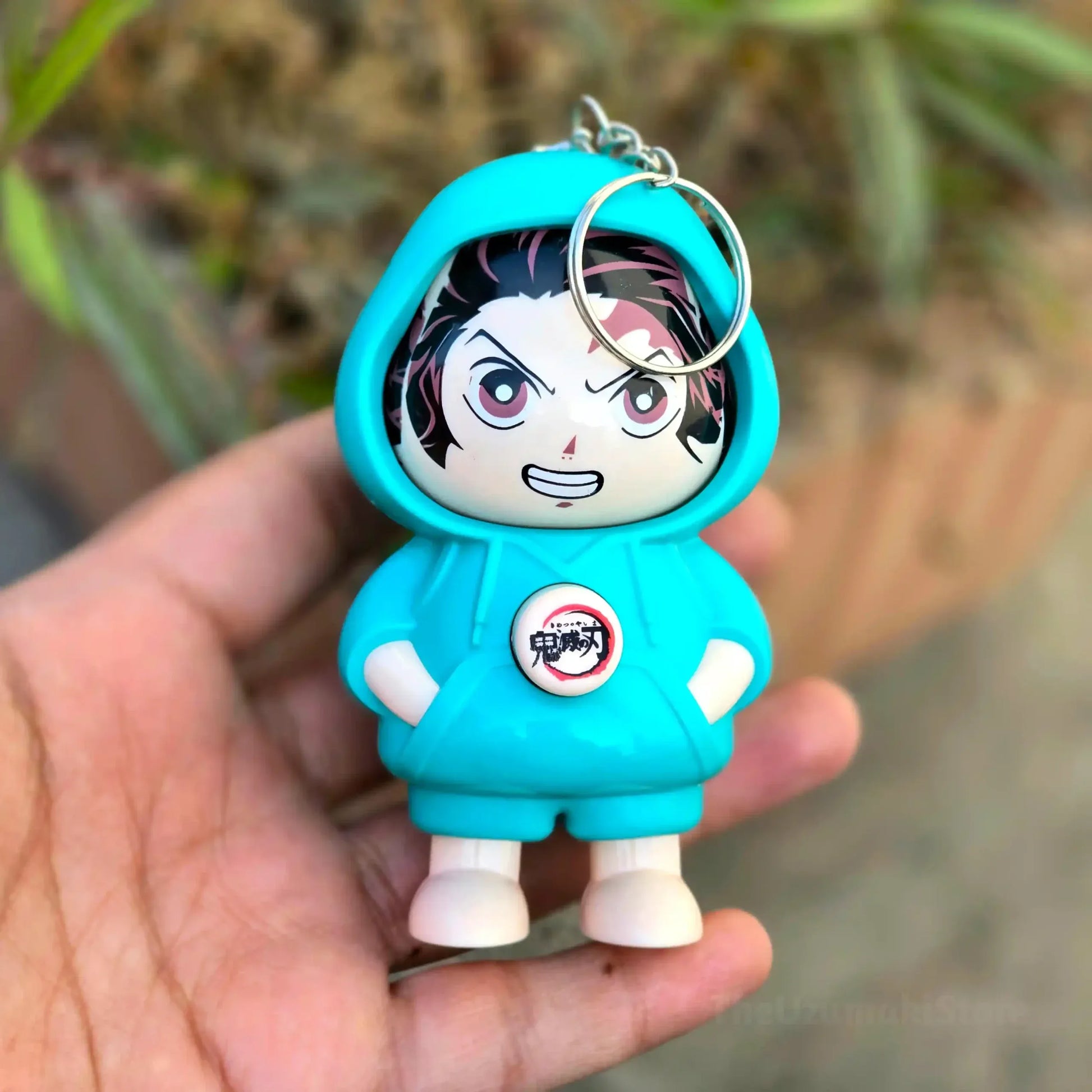 Tanjiro Kamado Face-Changing Keychain