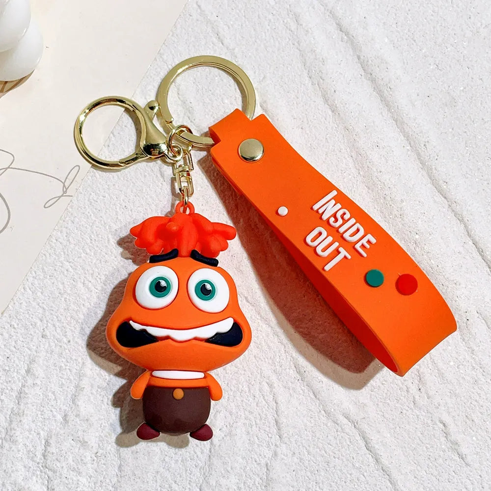 Inside Out Emotions 3D Keychain