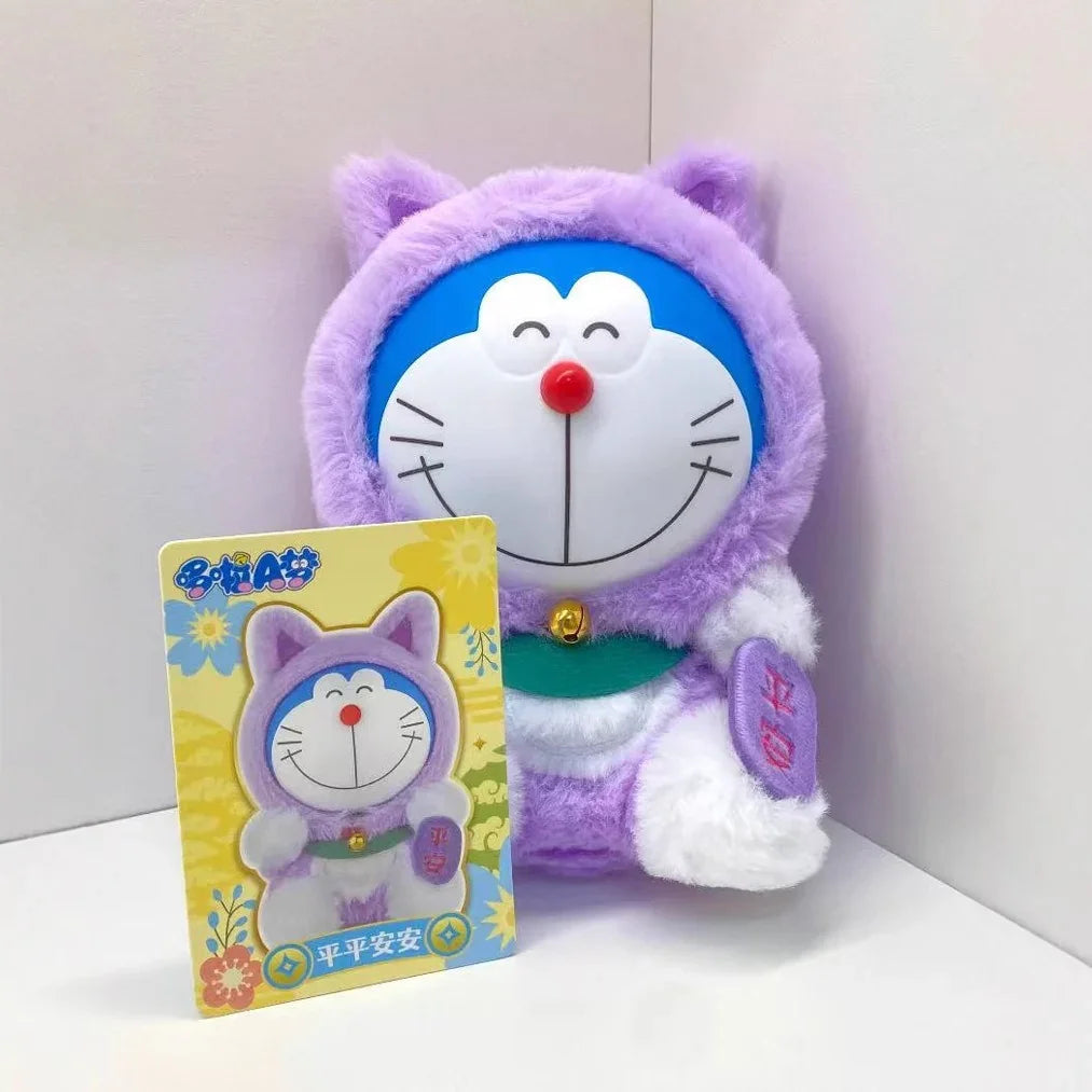 Doraemon Lucky Cat Plush Blind Box