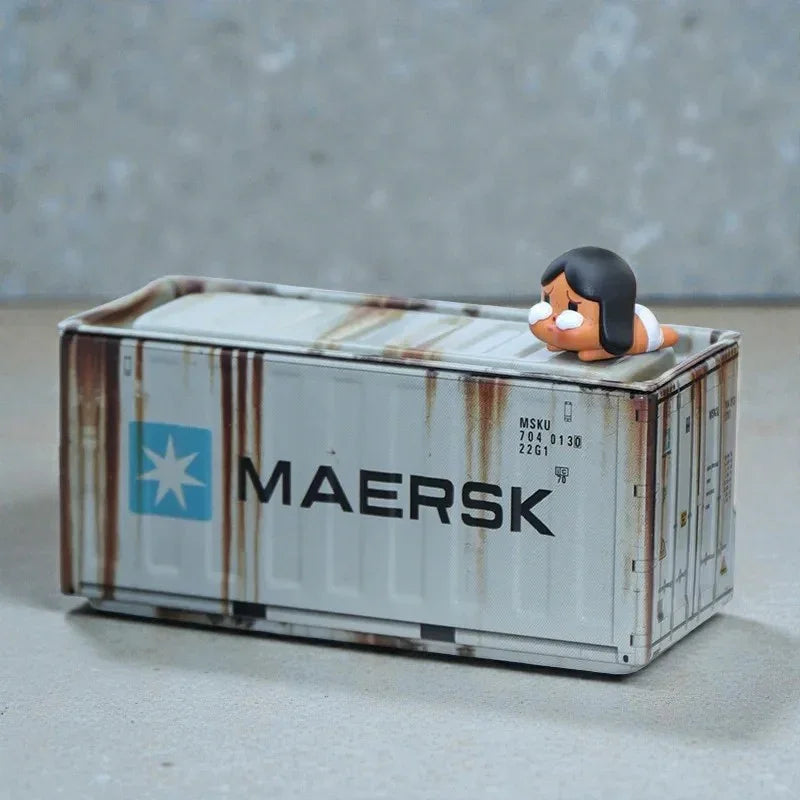 Mini Shipping Container Desk Organiser