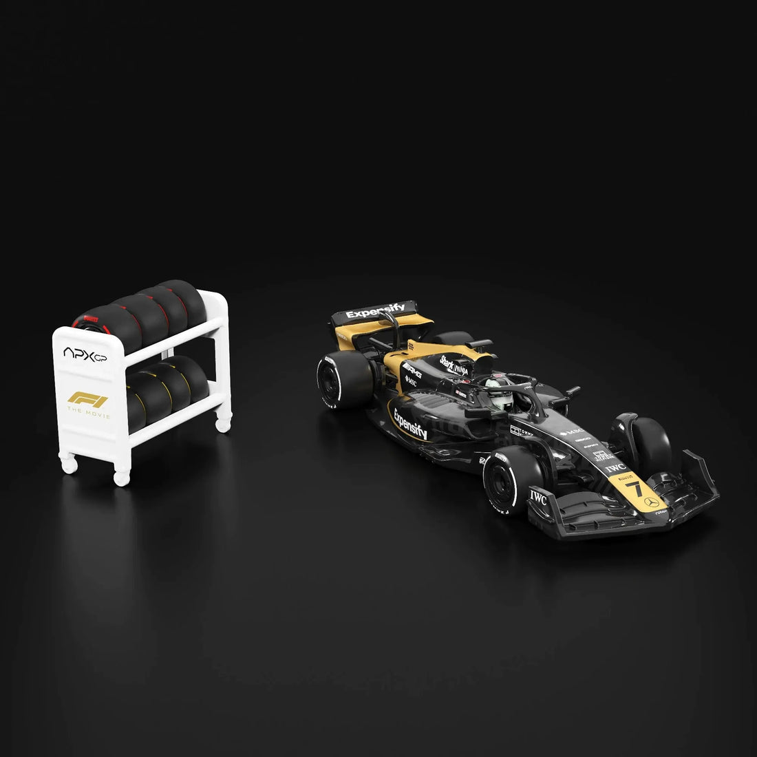Hot Wheels Collectors F1 The Movie APXGP Race Car