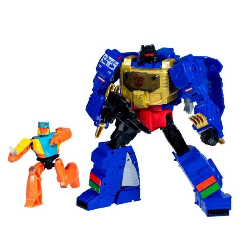 Transformers AoP G2 Grimlock & Autobot Wheelie Set