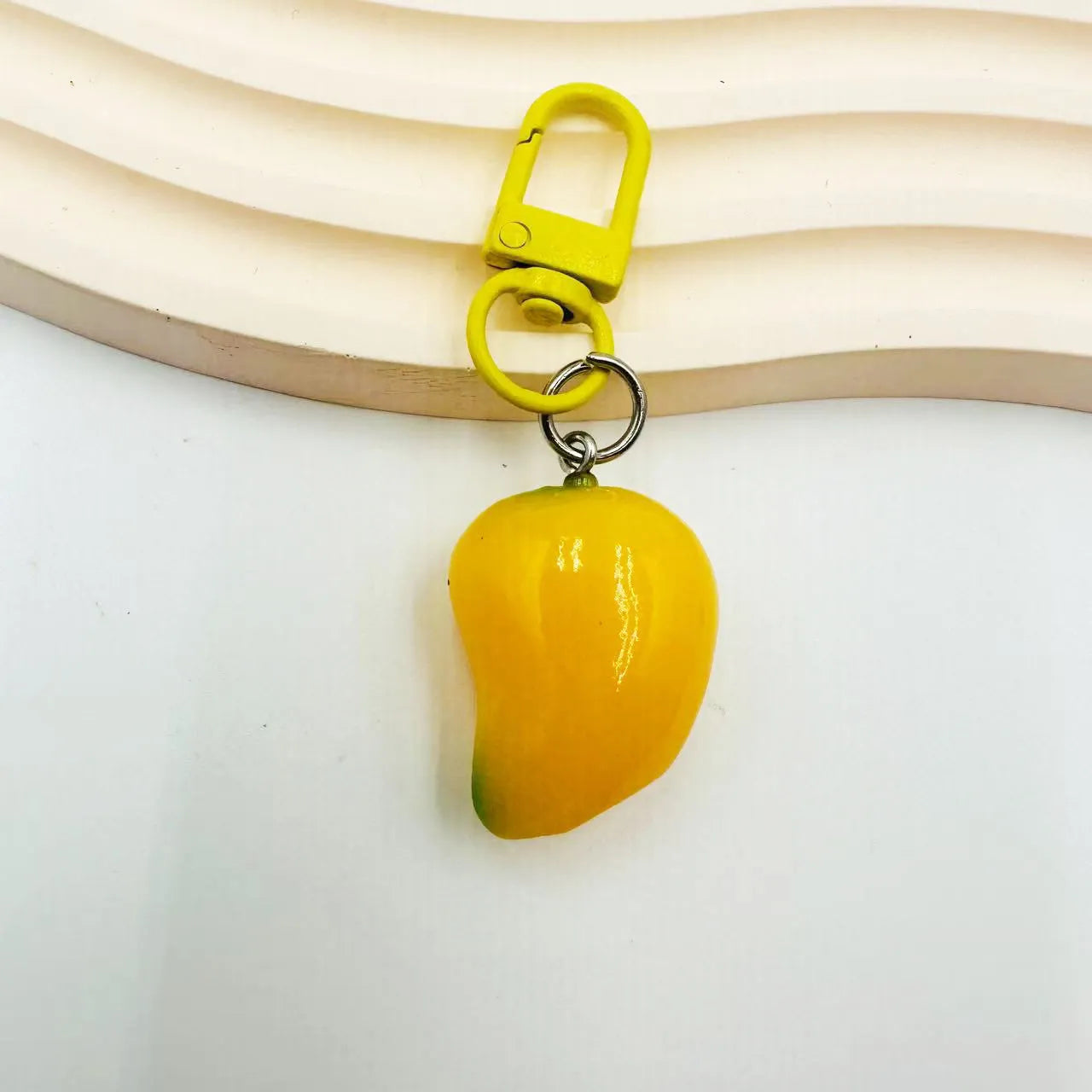 3D Creative Simulation Fruit Keychain