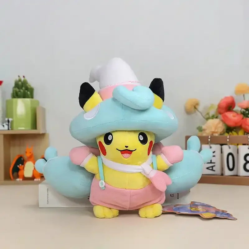 Pokimoen Pikachu Cosplay Cuddle Plush (23 cm)