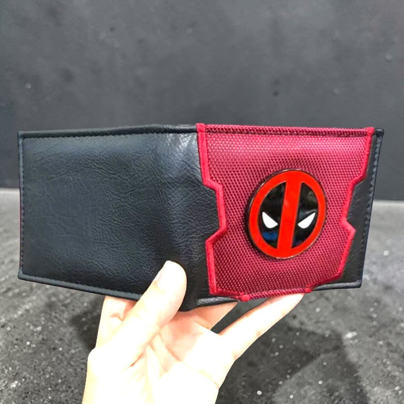 MRVL Deadpool Metal Badge Bi-Fold Wallet