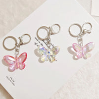 Glimmerwing Butterfly Crystal Keychain