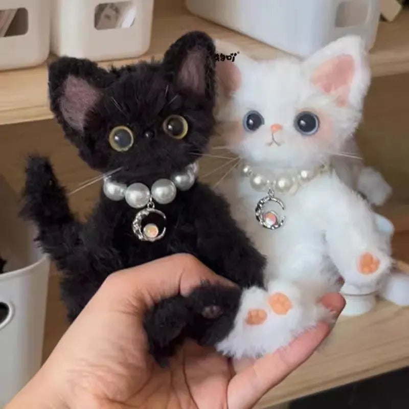 Realistic Kitten DIY Plush Keychain