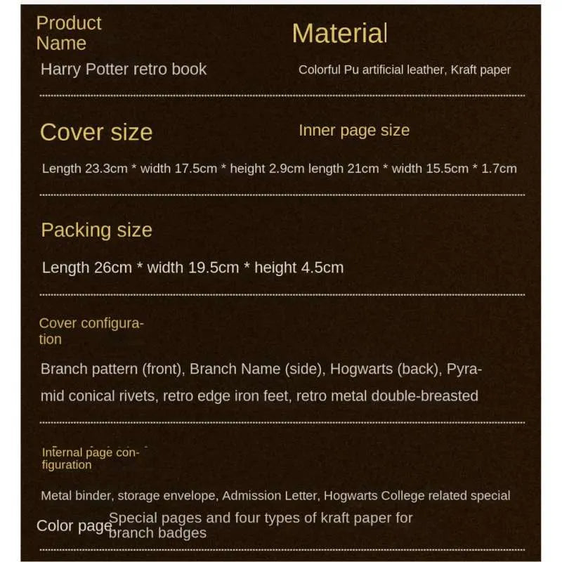 HP House Tales Leather Bound A5 Planner