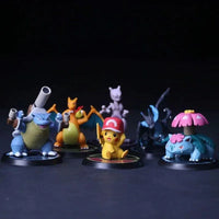 Pokimoen Battle Stance Miniature Figurines