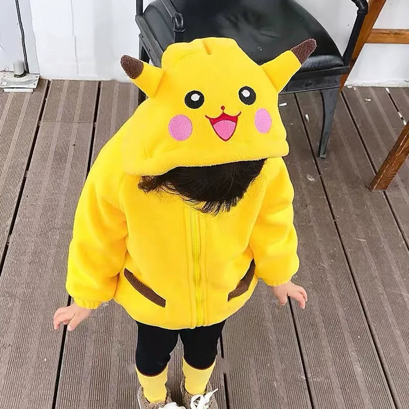 Pikachu Kids Fleece-Lined Jacket