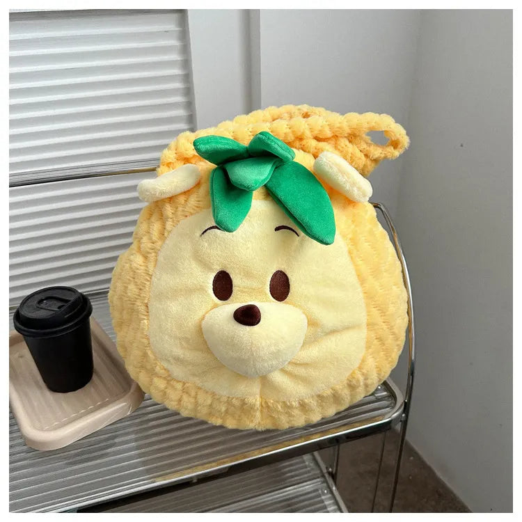 Sweet Pineapple Pooh Tote Bag