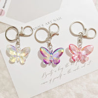 Glimmerwing Butterfly Crystal Keychain