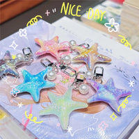 Starfish Sea Breeze Acrylic Keychain