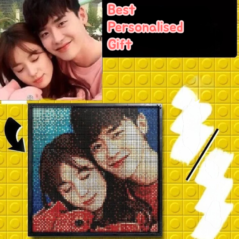 DIY Personalised Pixel Building Blocks