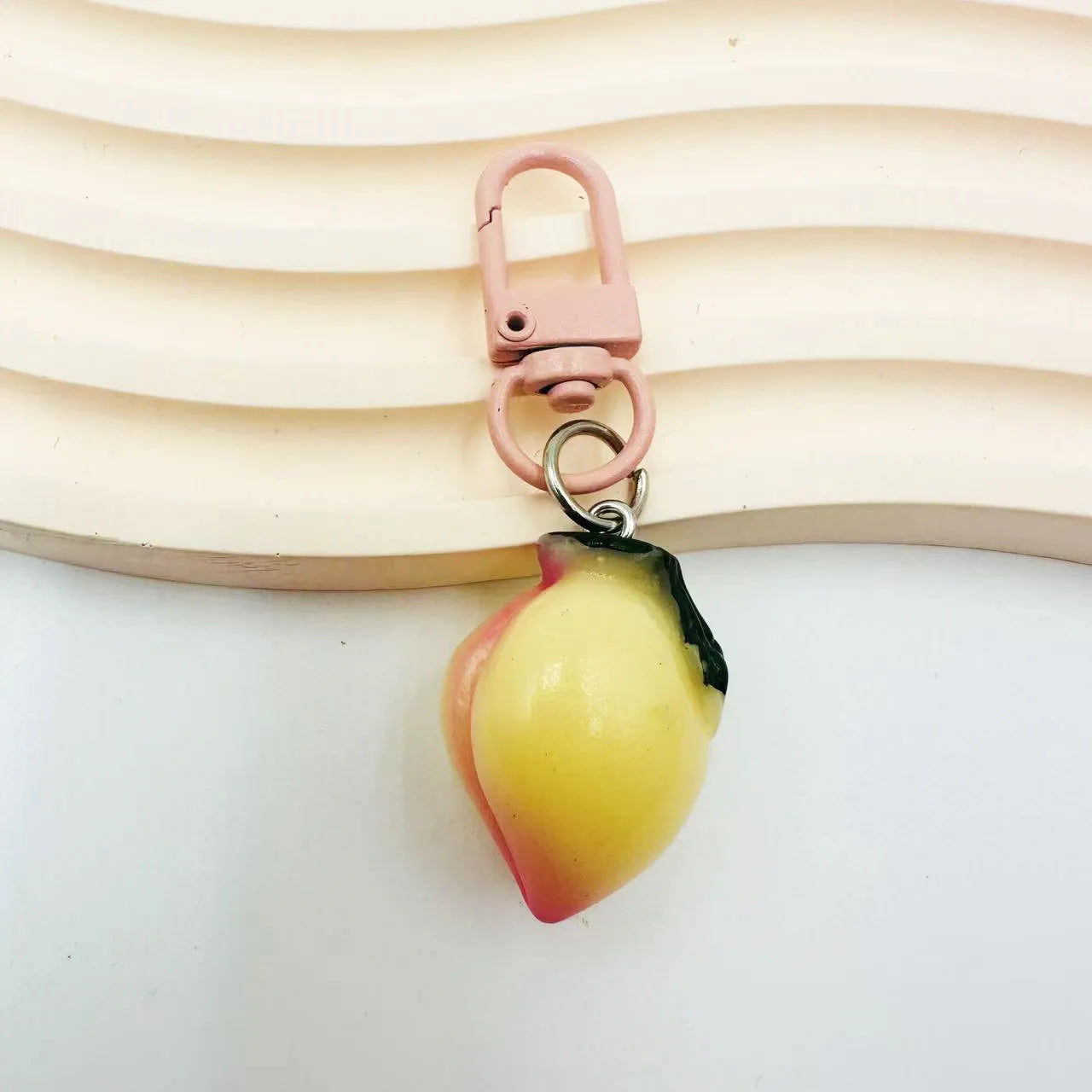3D Creative Simulation Fruit Keychain