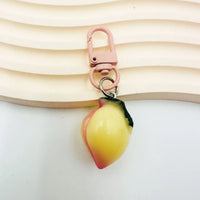3D Creative Simulation Fruit Keychain