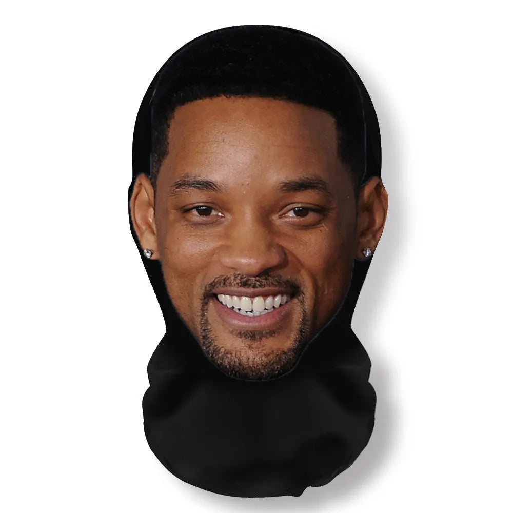 3D Printed Celebrity Ultra-Realistic Full Face Mask