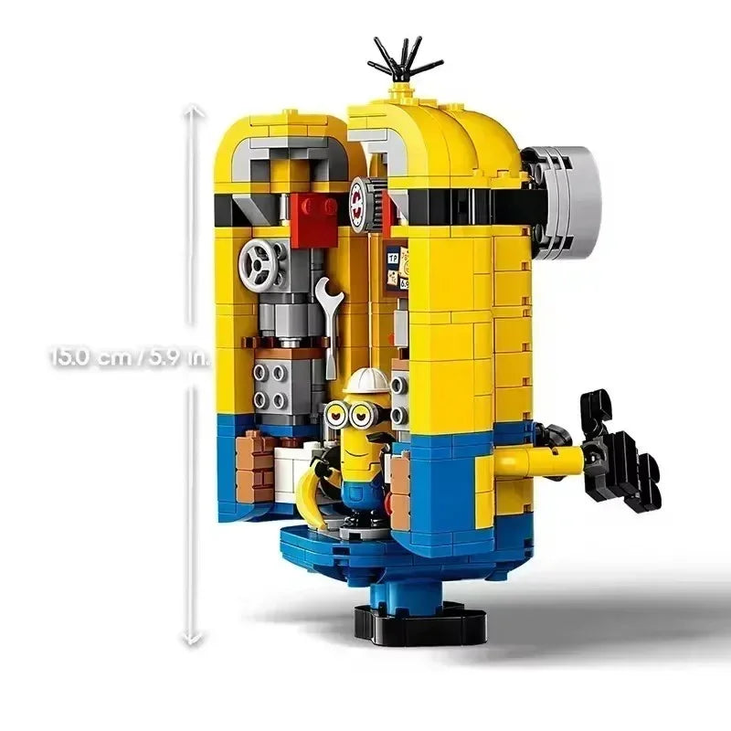 Minniuns Laboratory Building Blocks (876 Pcs)