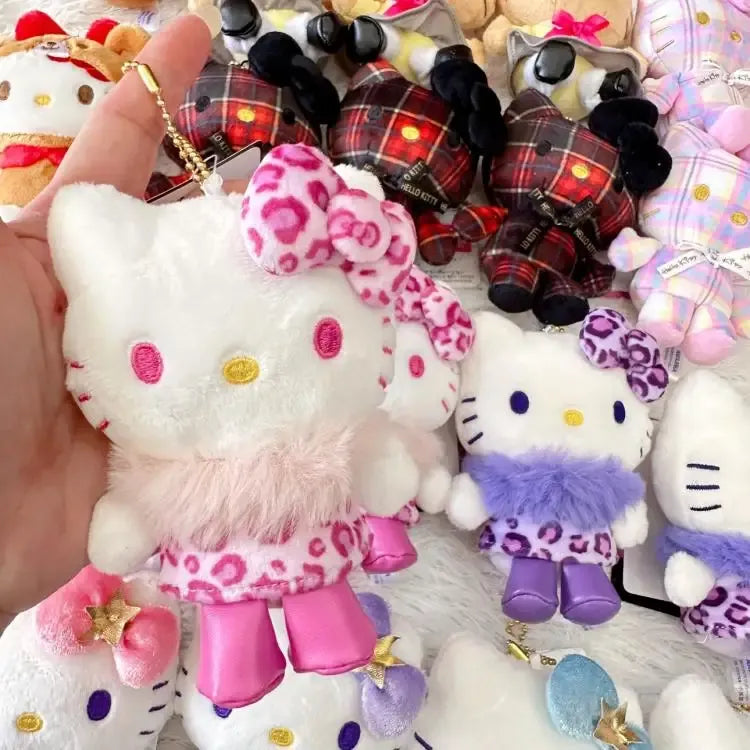 Hello Kitty Wild Vibes Plush Keychain
