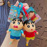 Shinichan Race-Ready Pull String Keychain