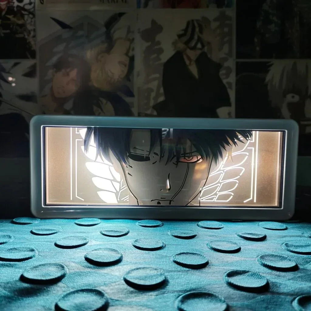 Levi Ackerman Shadow Light Box Lamp
