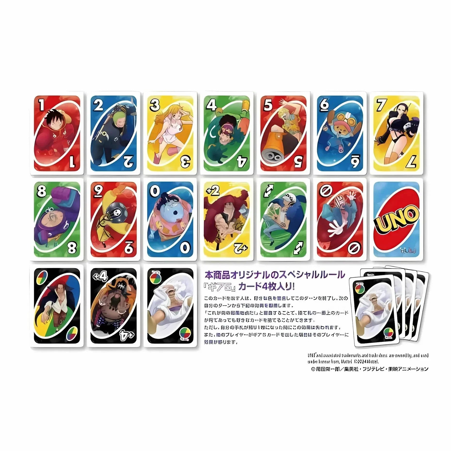 UNO One Piece Edition Card Game