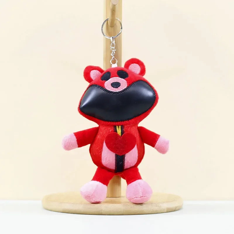Smiling Critters Soft Stuffed Keychain