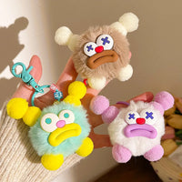Sausage Mouth Clown Plush Keychain