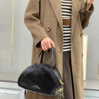 Nocturnia Hedgehog 3D Crossbody Handbag