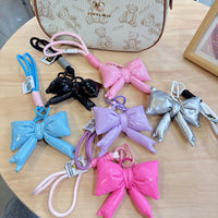 Fashion Statement Bow Rope Keychain