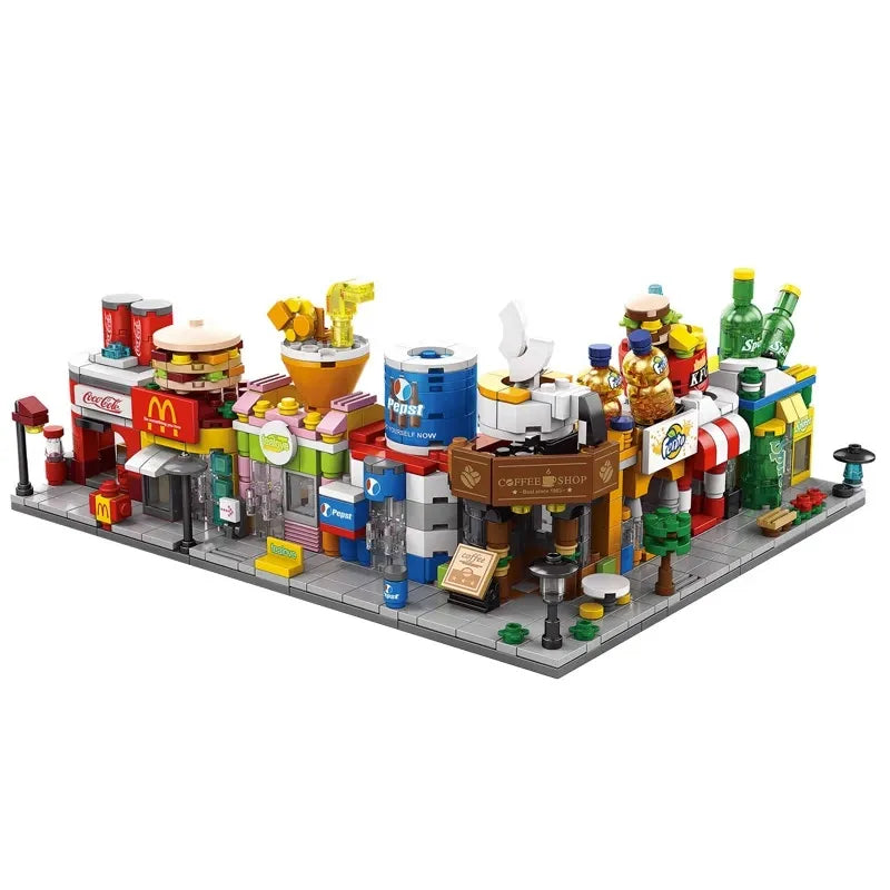 Bricks City Store Micro Building Blocks