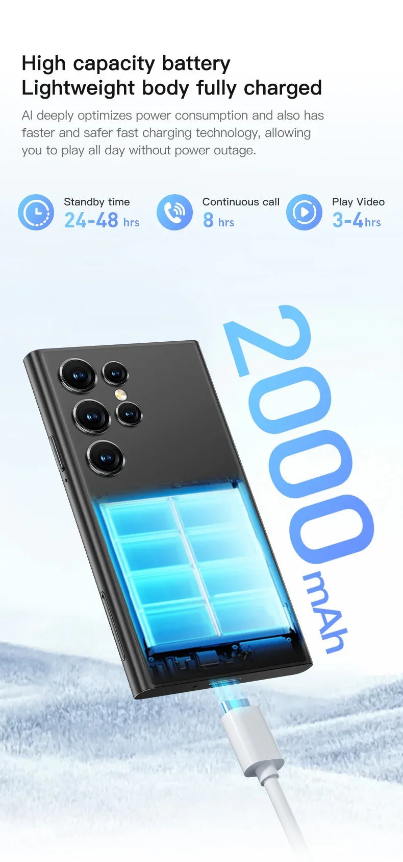 S26 Pro Apex Android Mini Smartphone