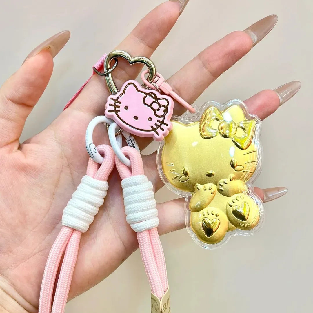 Sanliou Icons 20mg Gold Charm Keychain