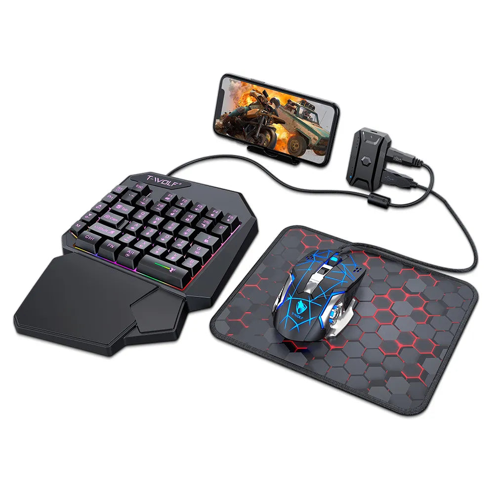Thunderwolf T19 One Handed Keyboard