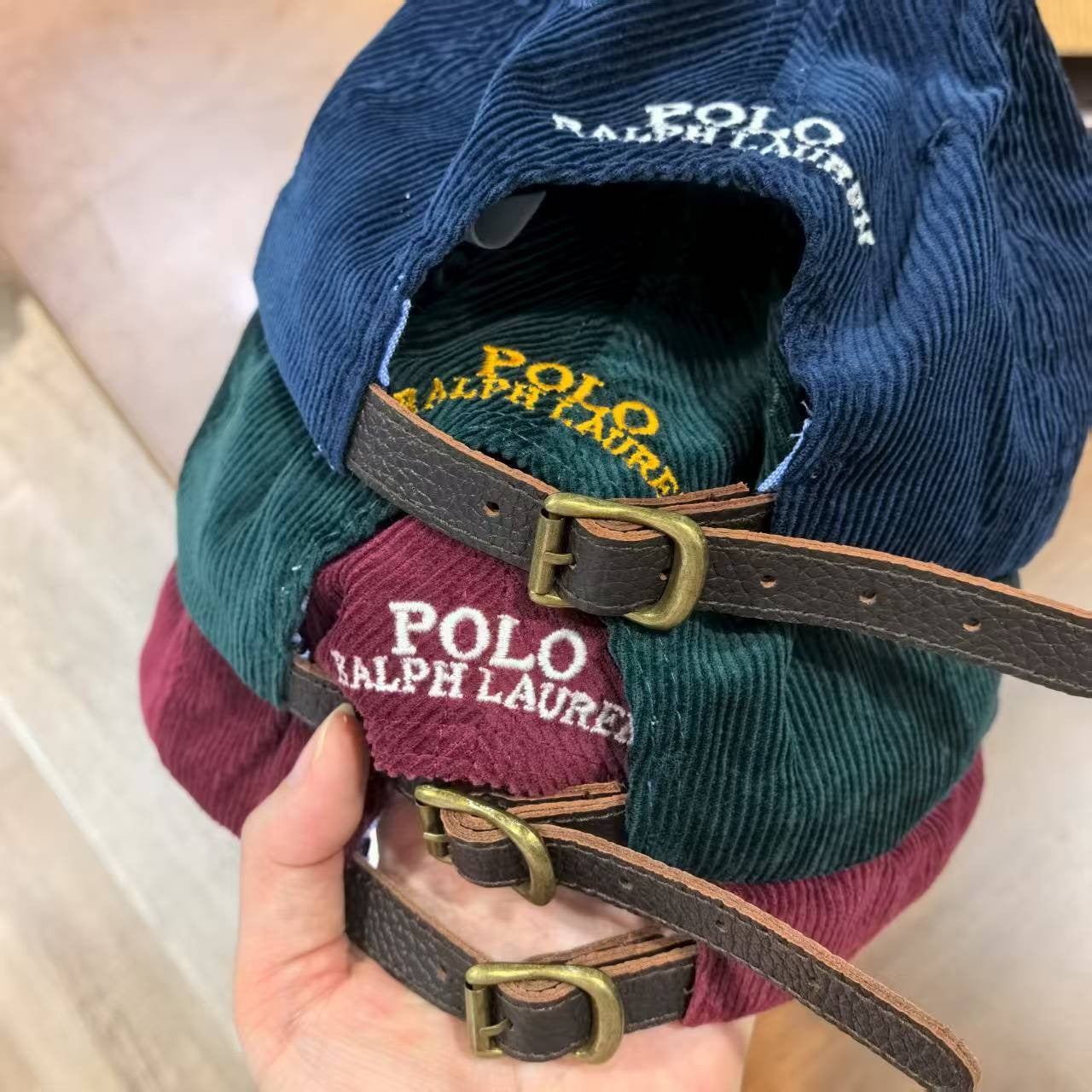 Polo Corduroy Baseball Cap