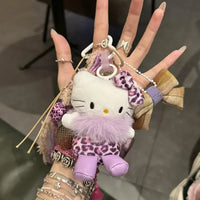 Hello Kitty Wild Vibes Plush Keychain