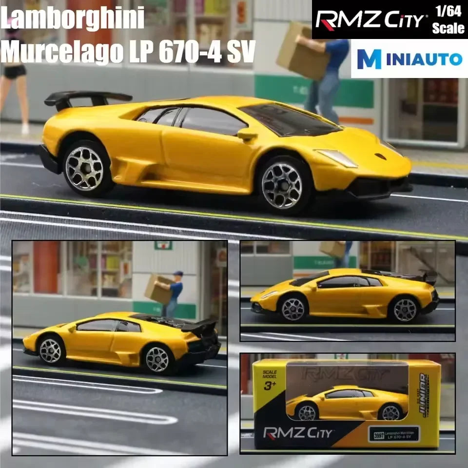 ゴリマッチョ マヒルセット RMZ City Lamborghini Murciélago 1:64 Die-Cast Car