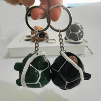 Pop-Out Peekaboo Turtle Squishy Keychain